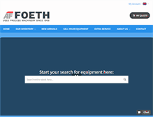 Tablet Screenshot of foeth.com